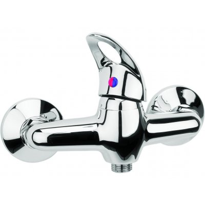 Bateria natryskowa ścienna chrom Deante Fliger Orso BFO 040M